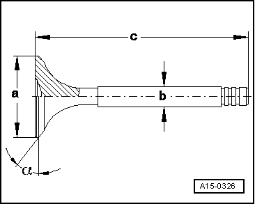 Valve dimensions
