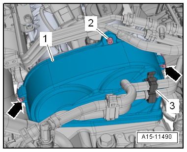 Removing and installing engine support