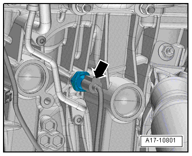 Removing and installing cylinder head
