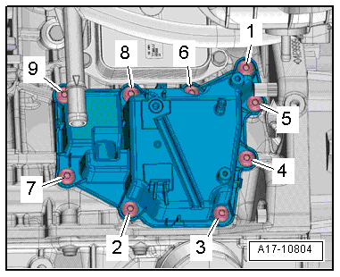 Assembly overview - crankcase breather system