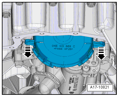 Removing and installing oil pump