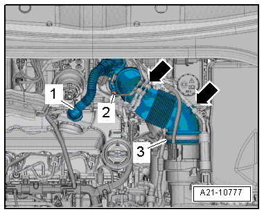 Removing and installing Denso heat exchanger, LHD vehicles