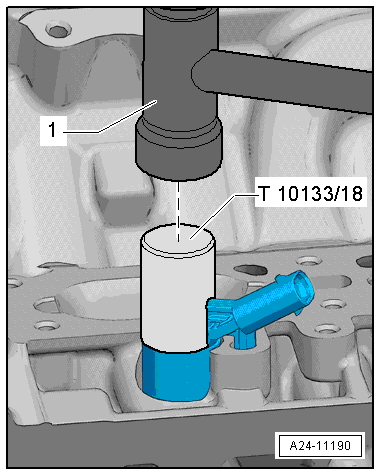 Removing and installing injectors