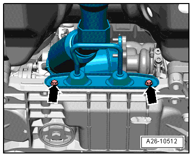 Removing and installing catalytic converter