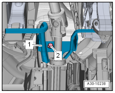 Removing and installing crash bar