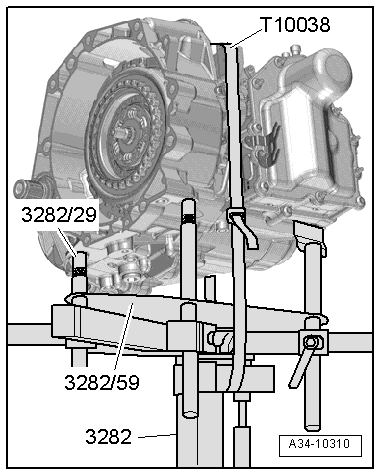 Installing gearbox