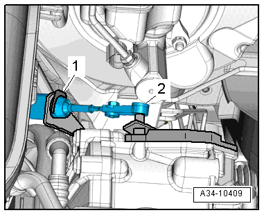Removing and installing selector mechanism with selector lever cable