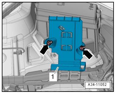 Removing and installing gearbox mounting