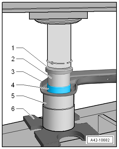 Repairing trailing arm