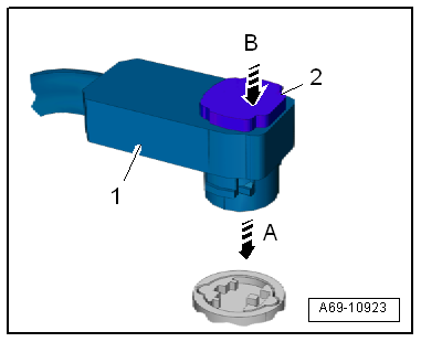 Renewing connector on airbag