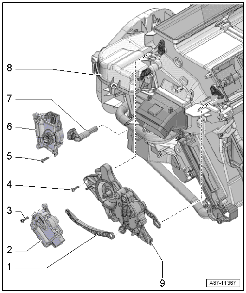Assembly overview – heater unit