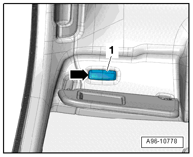 Removing and installing sun visor
