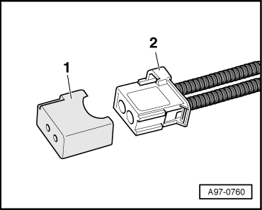Removing and installing control unit 1 for information electronics -J794-