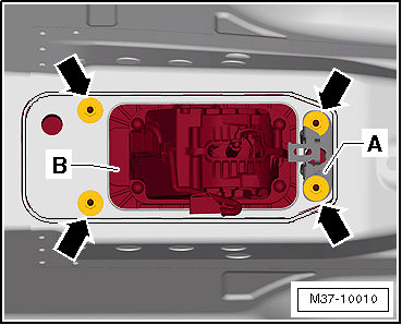 Removing and installing selector mechanism with selector lever cable