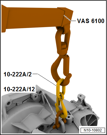 Separating engine and gearbox
