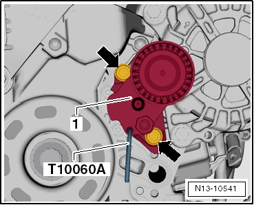 Removing and installing tensioner for poly V-belt, vehicles with air conditioner compressor