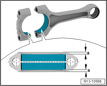 Assembly overview - pistons and conrods