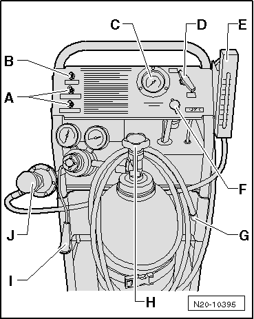Checking fuel system for leaks
