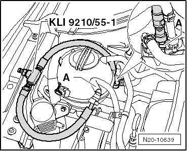 Checking fuel system for leaks