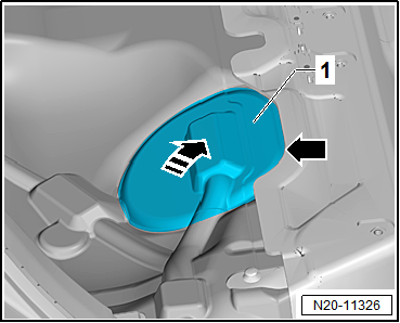 Checking fuel delivery rate, engine code CWVA