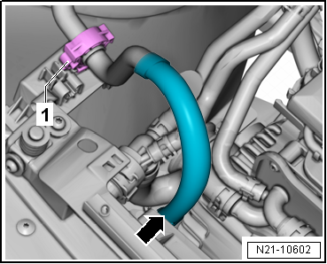 Removing and installing charge air cooler