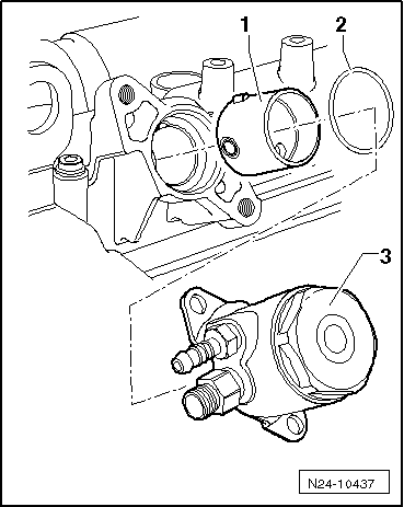 Removing and installing high-pressure pump