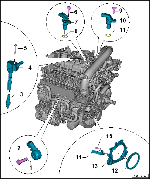 Assembly overview - ignition system