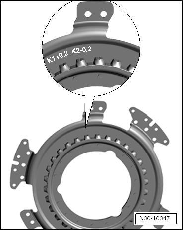 Adjusting clutch engagement