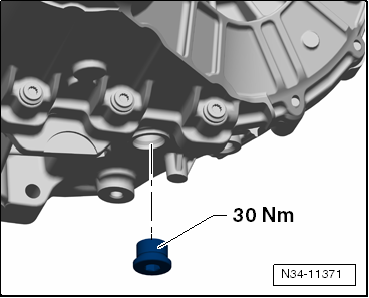 Draining and filling gear oil