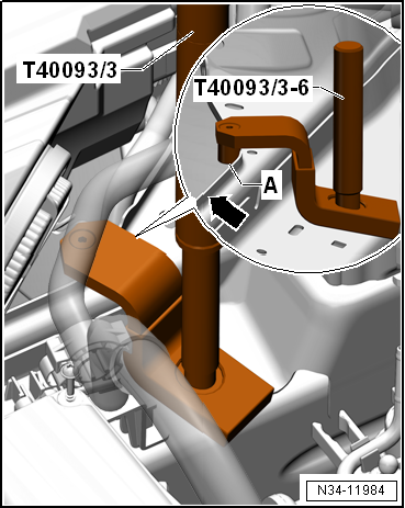 Removing gearbox, Golf 2013 ►, Golf Estate 2014 ►, vehicles with diesel engine