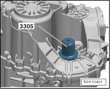 Renewing left oil seal