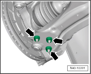 Removing and installing drive shaft, triple roller joint AAR3300i inserted