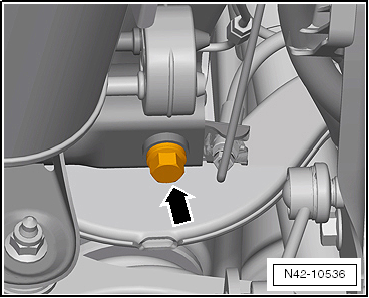 Fixing position of subframe, multi-link suspension, front-wheel drive, Golf GTE