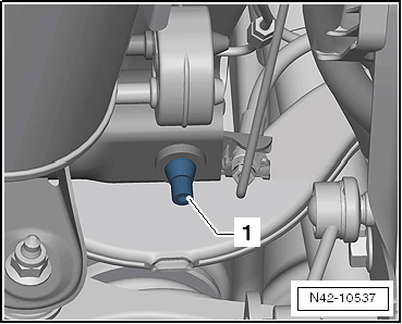 Fixing position of subframe, multi-link suspension, front-wheel drive, Golf GTE