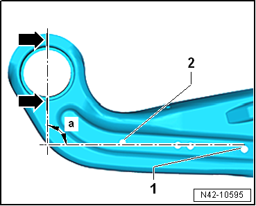 Repairing trailing arm