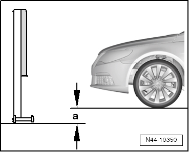 Calibrating front camera for driver assist systems