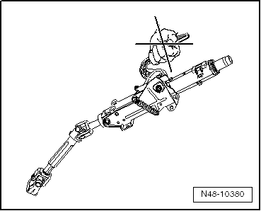 Handling and transporting steering column