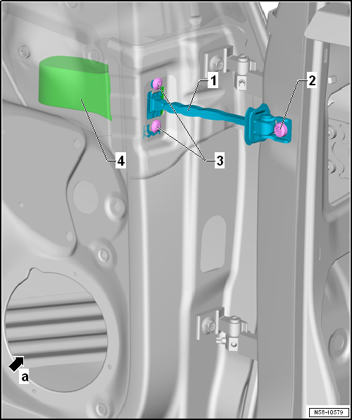 Removing and installing door arrester