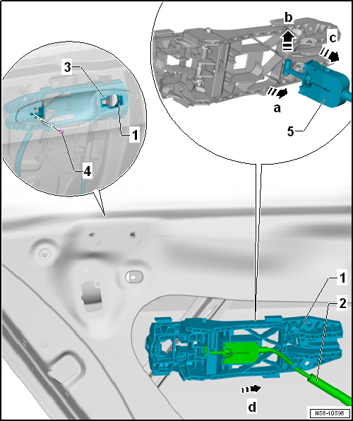 Removing and installing mounting bracket