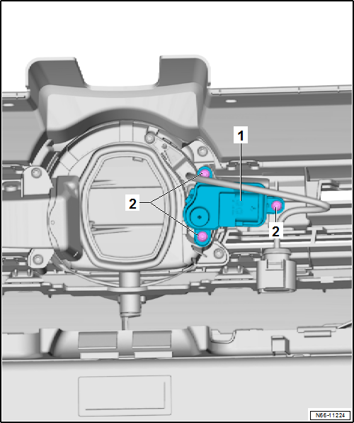 Removing and installing actuator