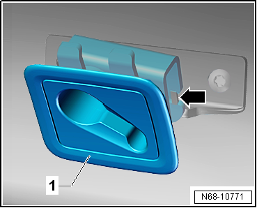 Removing and installing eyelet for net partition