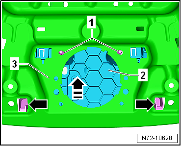 Removing and installing seat depth adjustment