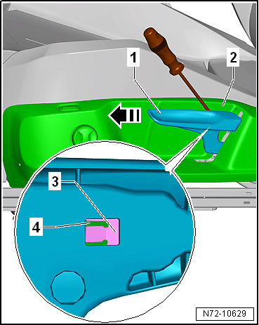 Removing and installing handle for seat height adjustment