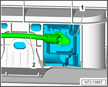 Removing and installing remote release operating mechanism for seat backrest