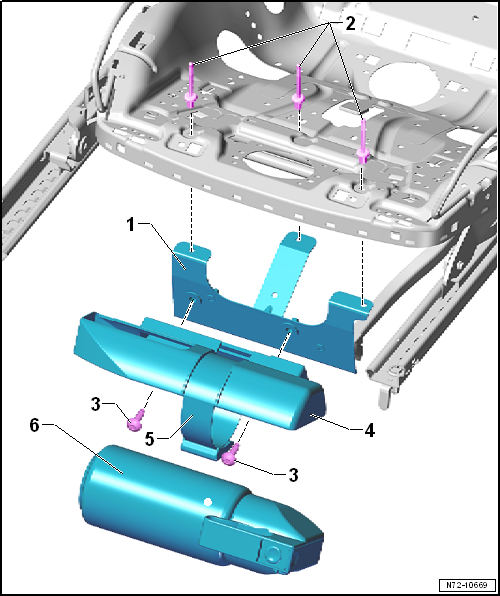 Assembly overview - fire extinguisher
