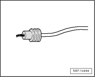 Repairs to wiring with cross sections up to 0.35 mm2