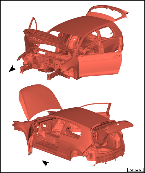 Paintwork structure of factory finish, cathodic dip primer