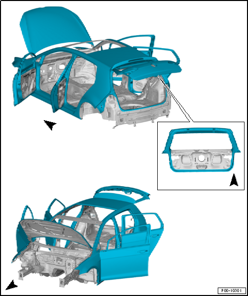 Structure of factory finish, base coat