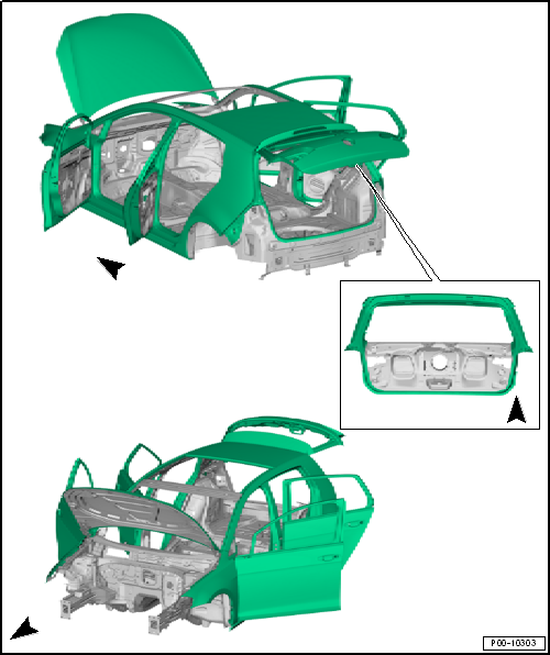 Structure of factory finish, clear coat