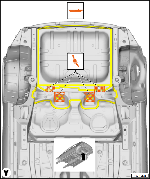 Seam seals, body of CNG-powered vehicles
